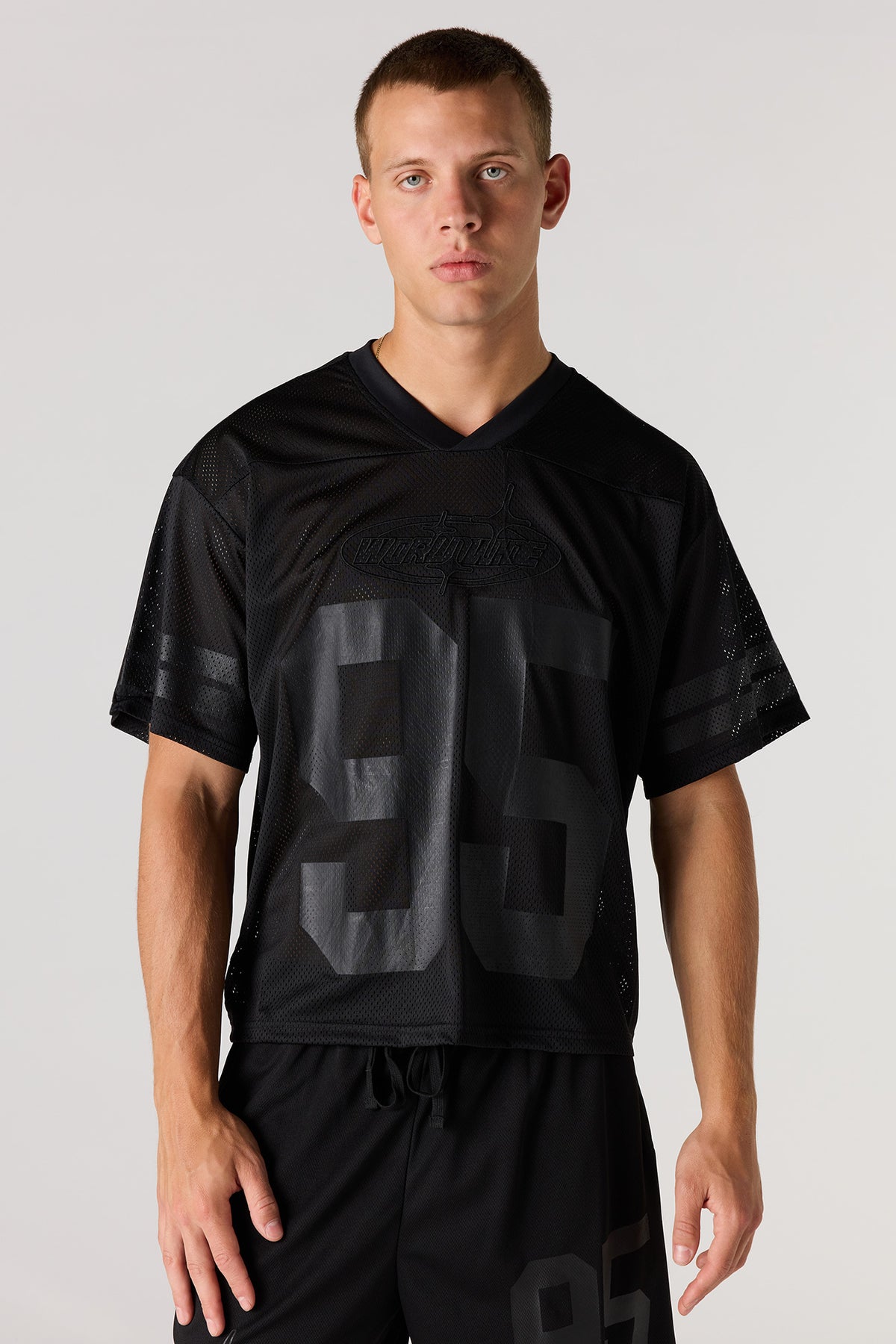 Jersey en filet imprimé