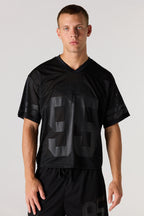 Jersey en filet imprimé