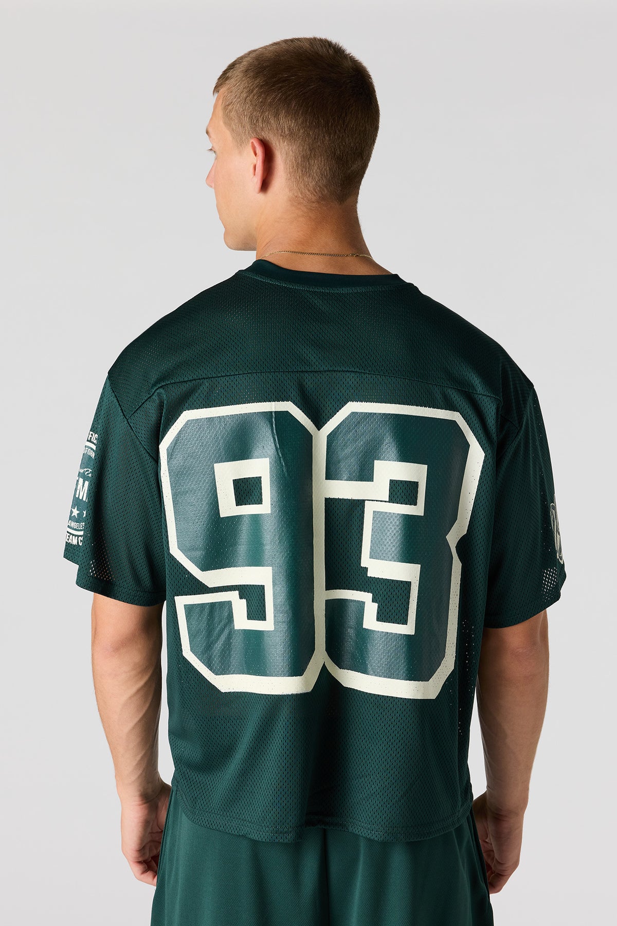 Vue alternative 2. Jersey en filet imprimé