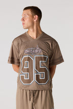 Jersey en filet imprimé