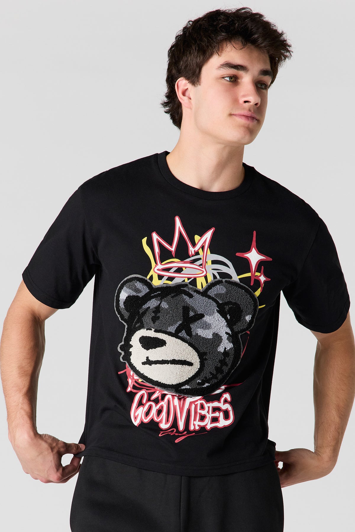 T-shirt en coton lourd de qualité supérieure