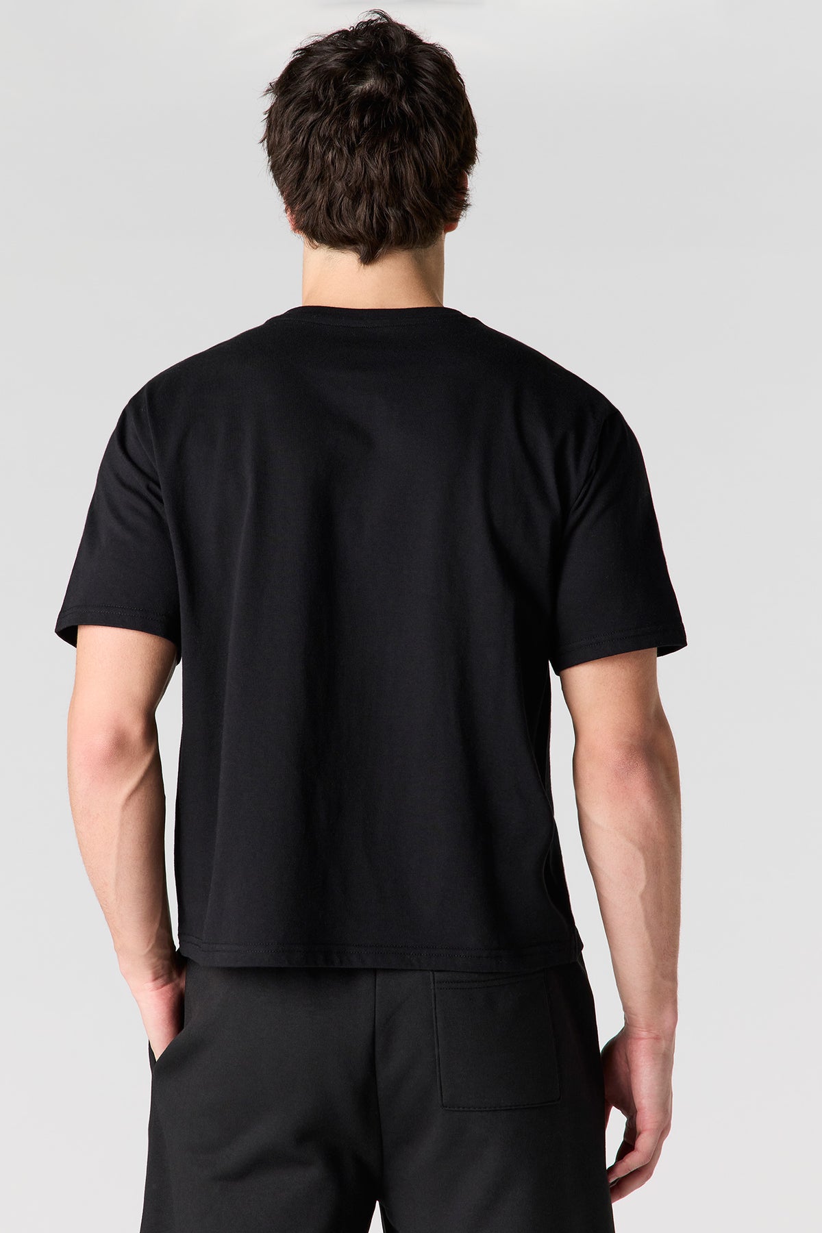 Vue alternative 2. T-shirt en coton lourd de qualité supérieure