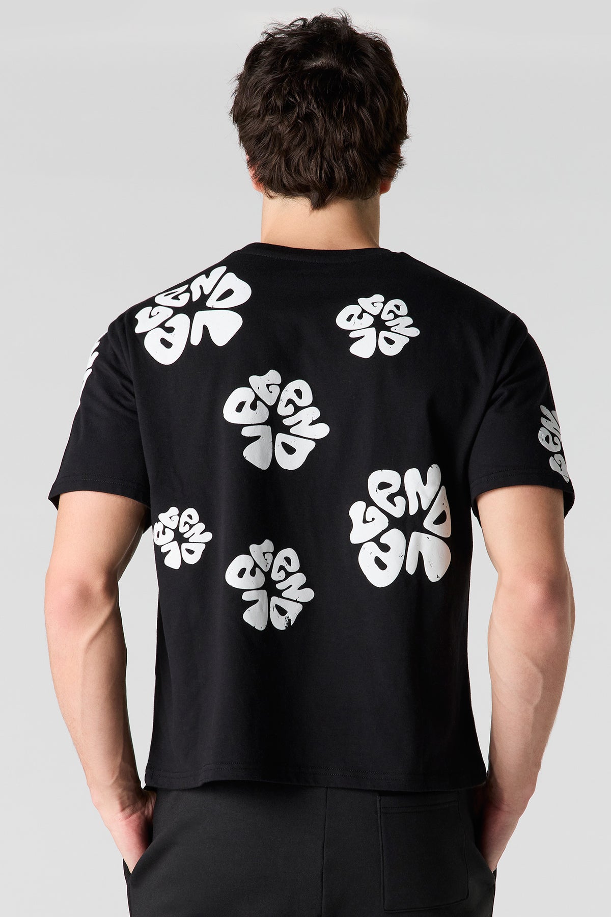Vue alternative 2. T-shirt en coton lourd de qualité supérieure