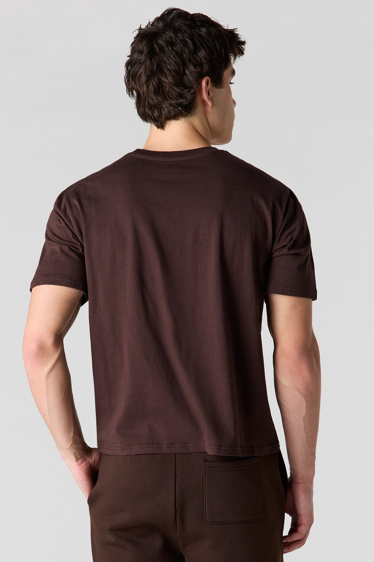 Vue alternative 2. T-shirt en coton lourd de qualité supérieure