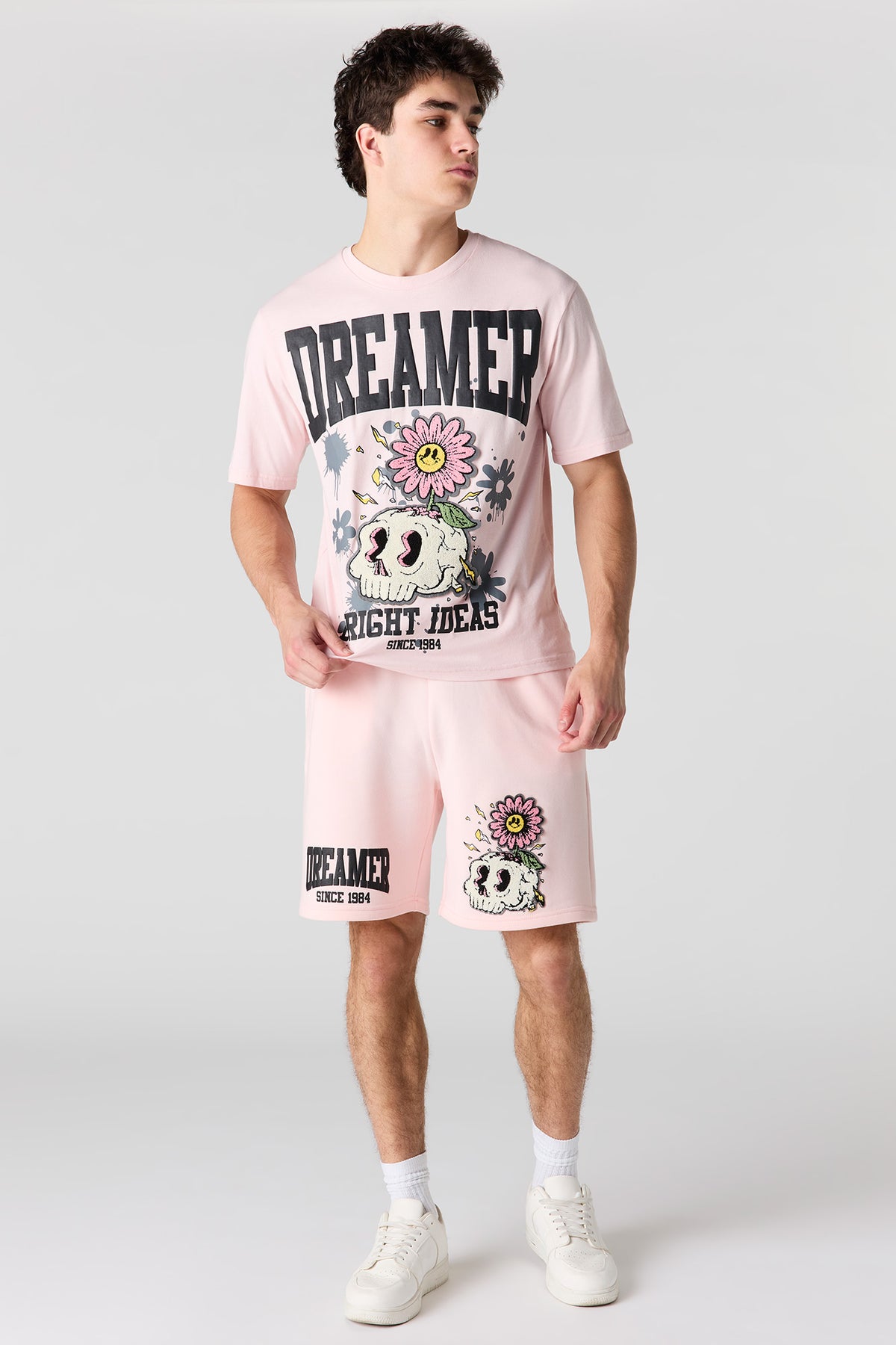 Vue alternative 3. T-shirt en coton lourd de qualité supérieure