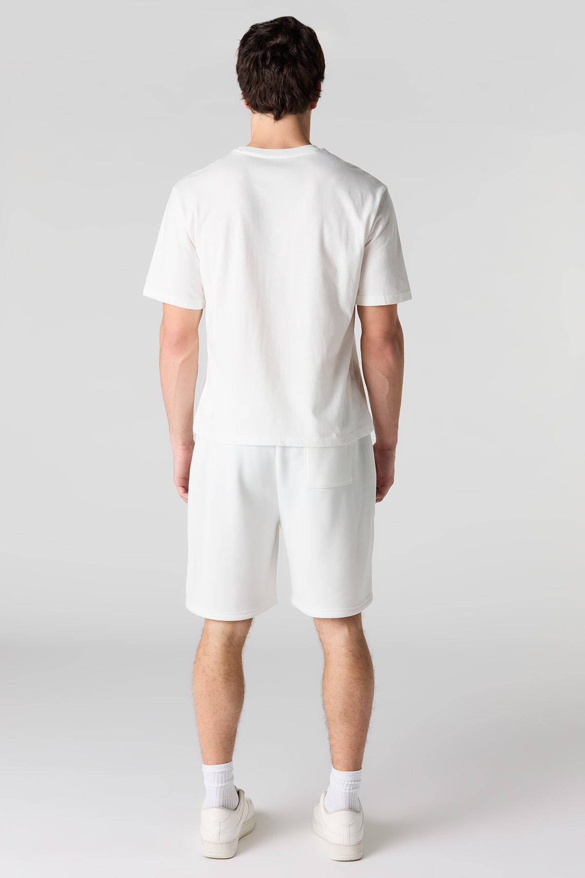 Vue alternative 3. Short en molleton imprimé