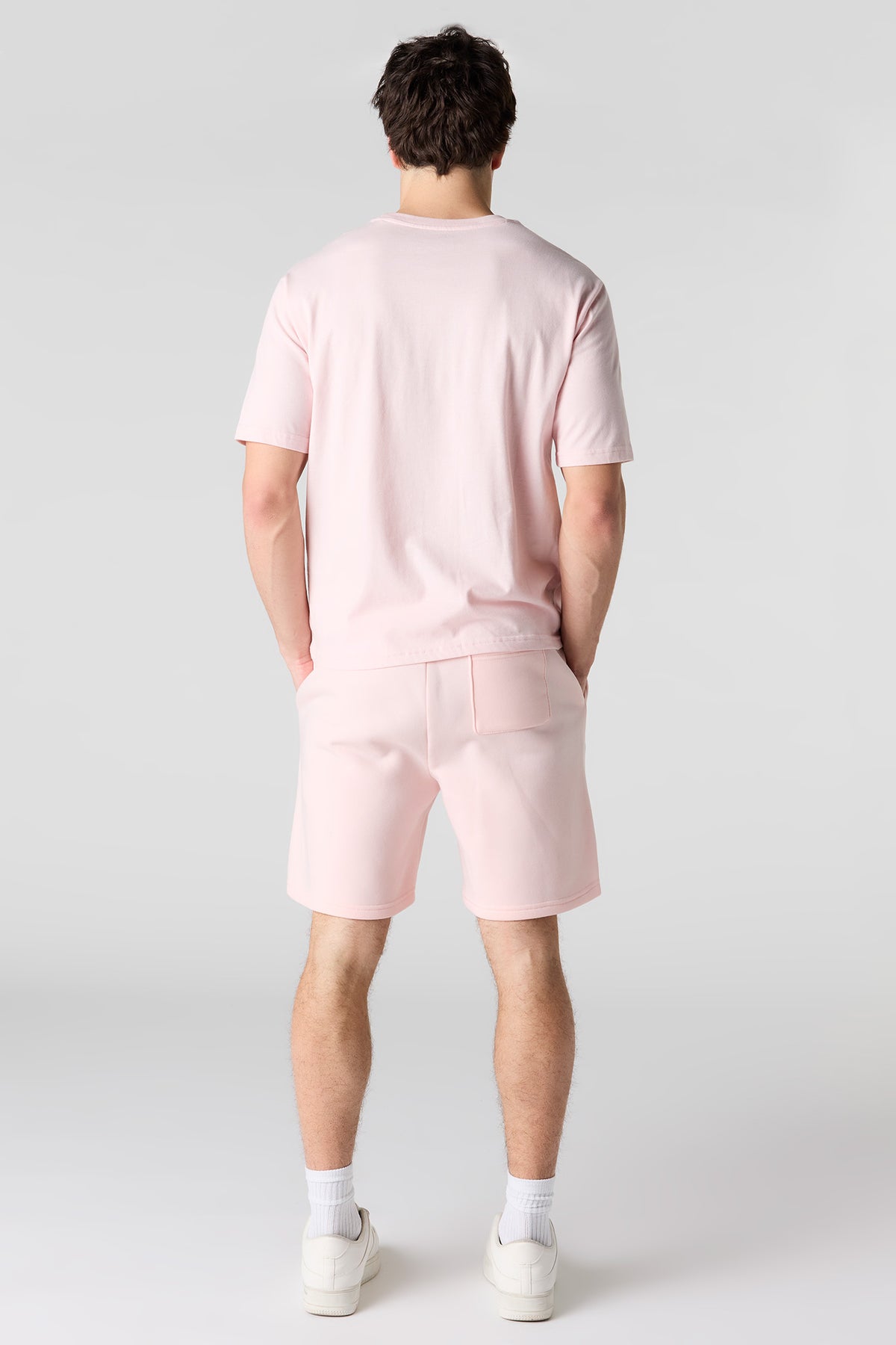 Vue alternative 3. Short en molleton imprimé