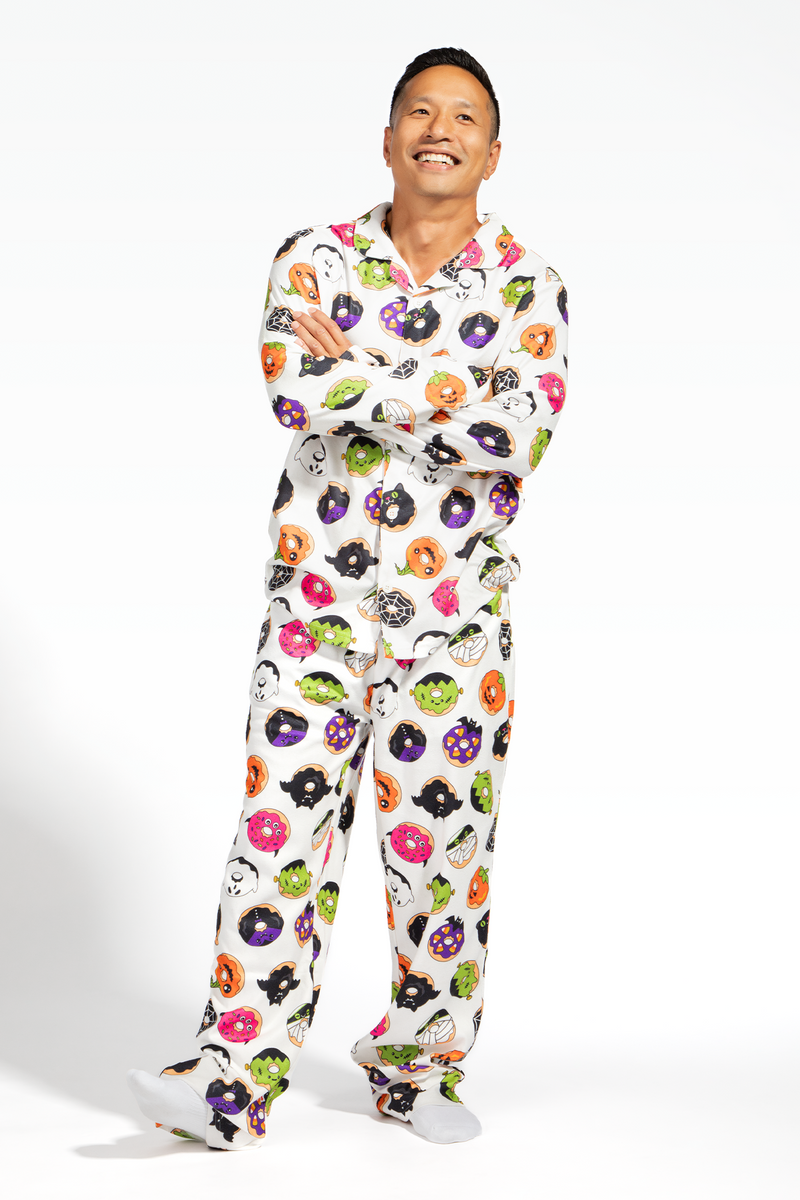 Mens Fammy Jammies Trick or Treat Pajama Set