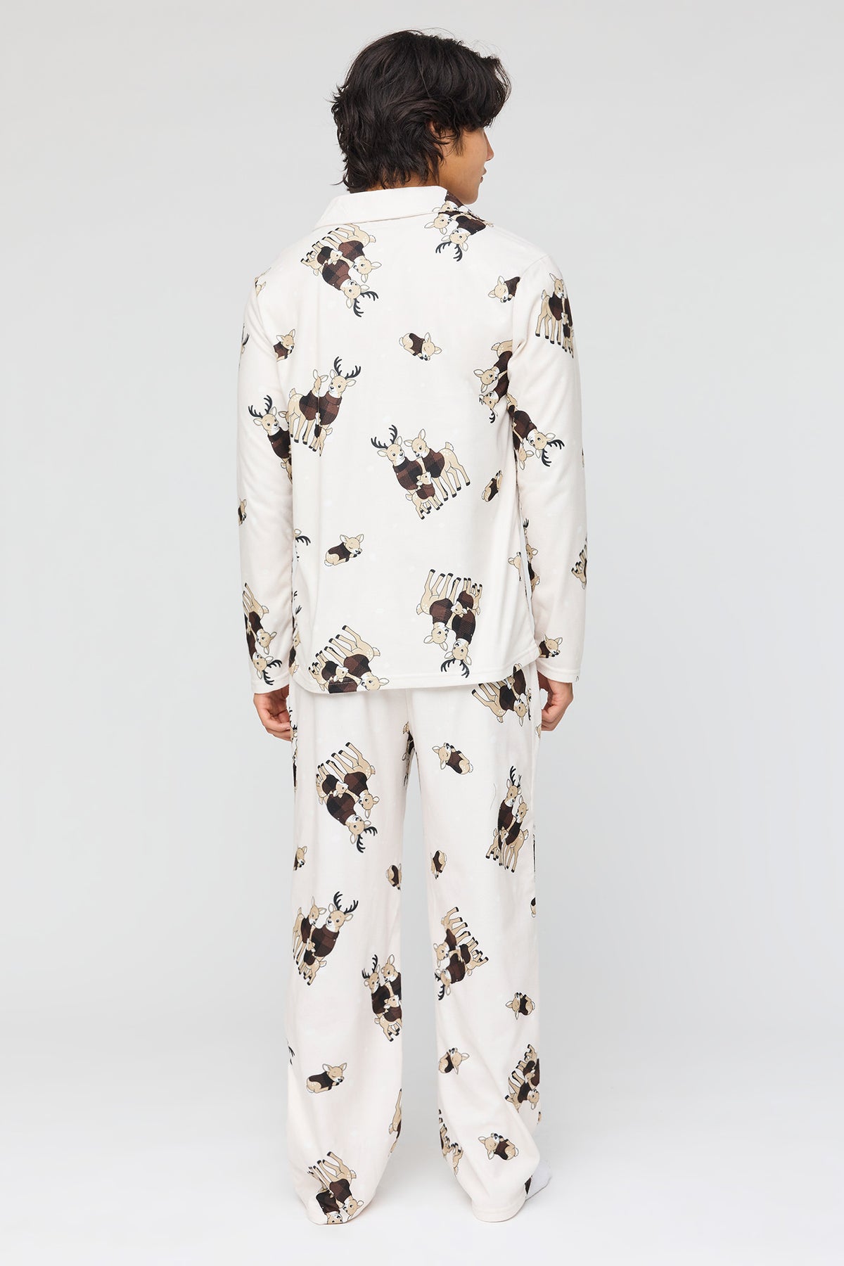Vue alternative 4. Ensemble pyjama Pyjamas de famille Doe Not Disturb pour homme