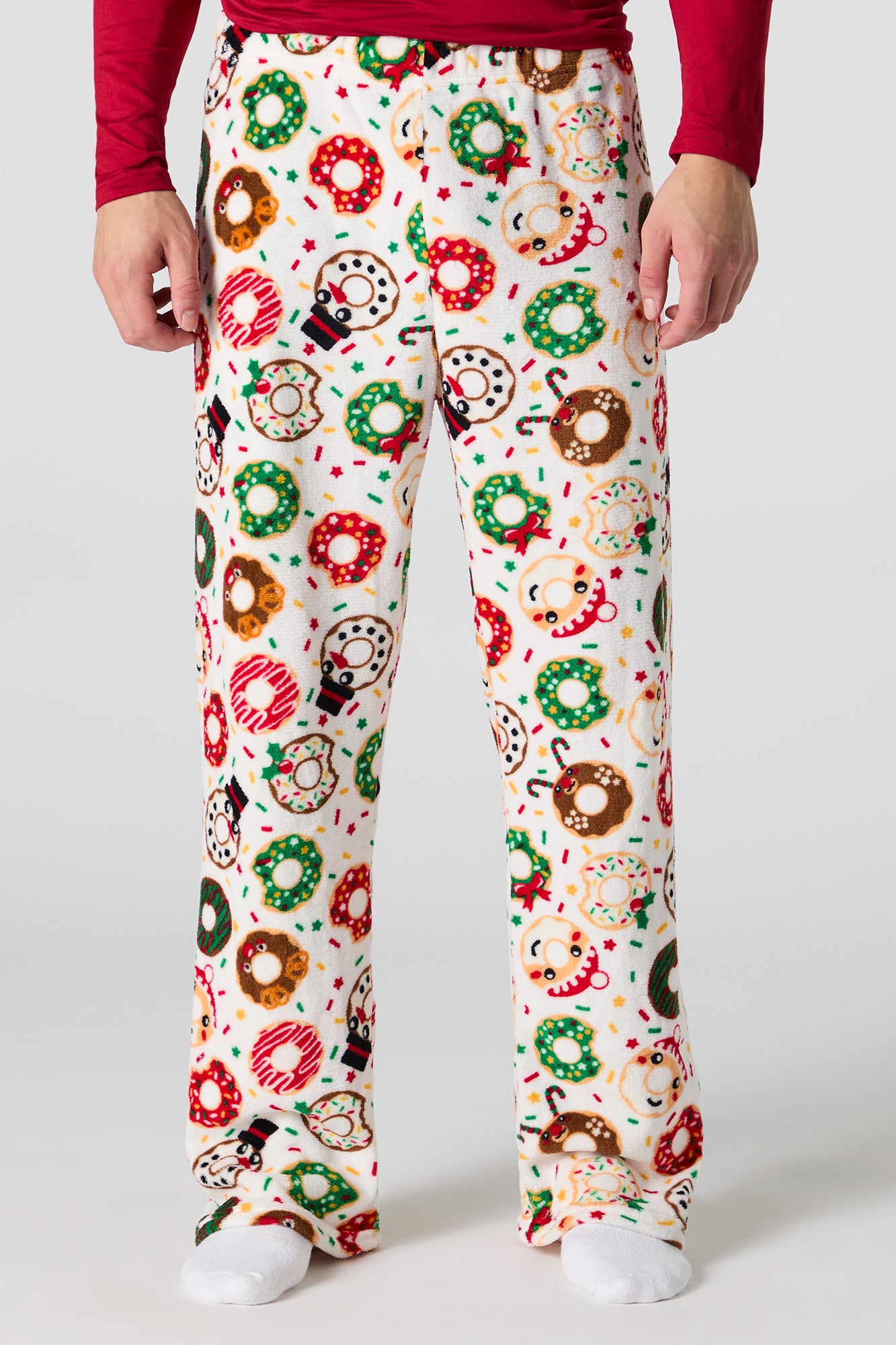 Ensemble pyjama Pyjamas de famille à imprimé Donut Dreams pour homme