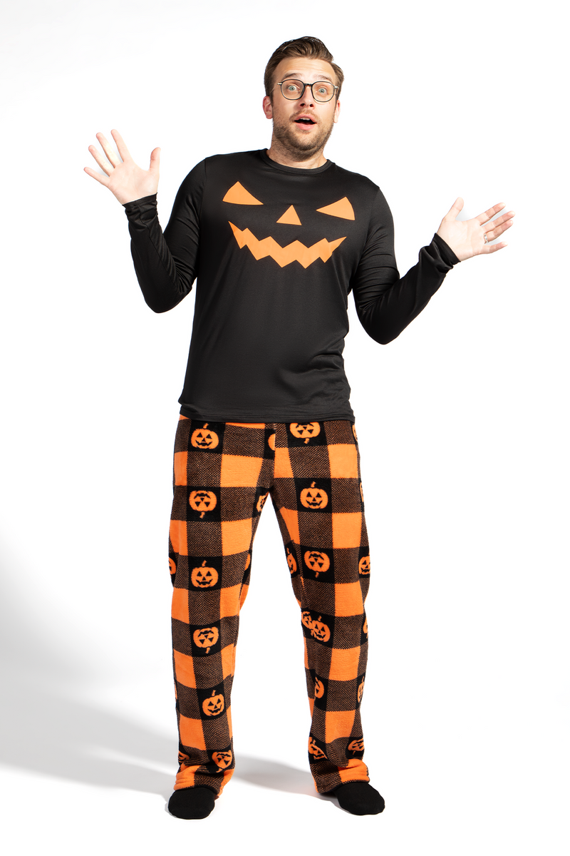 Mens Fammy Jammies Jack-O-Squad Pajama Set