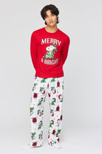 Ensemble Pyjamas de famille Peanuts Snoopy Merry & Bright pour homme