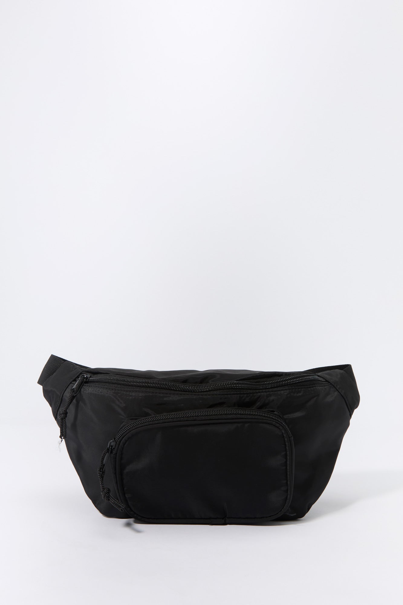 Sac banane en nylon avec compartiment double