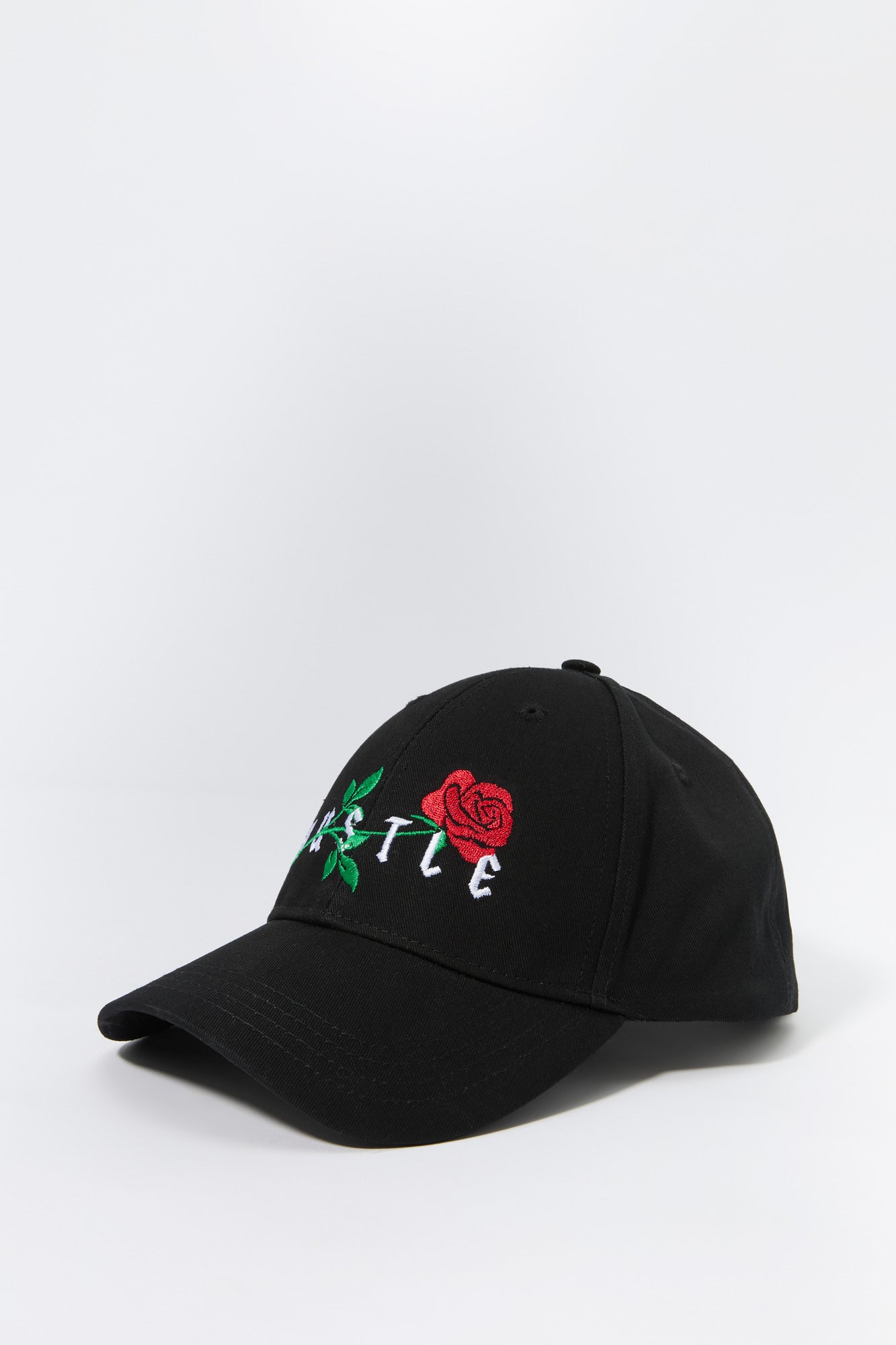 Casquette de baseball avec motif brodé Hustle