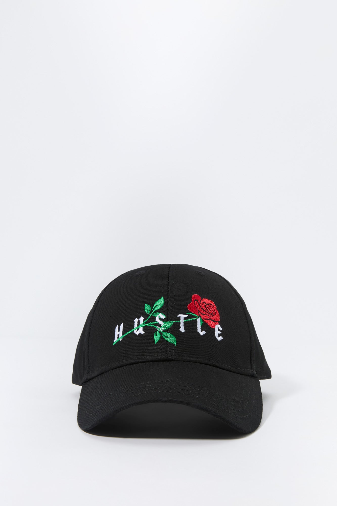 Hustle Embroidered Baseball Hat