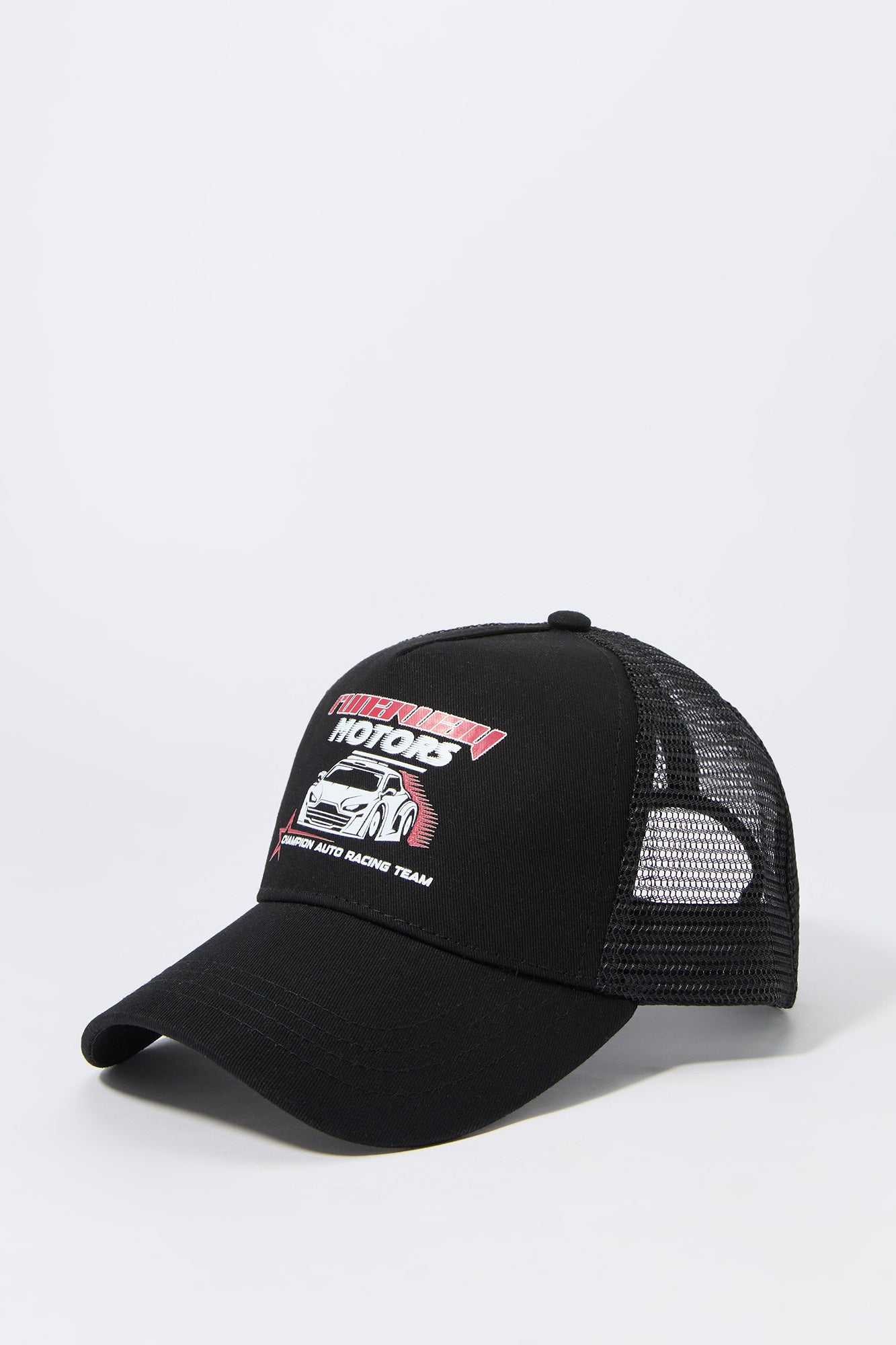 Runaway Motors Graphic Trucker Hat