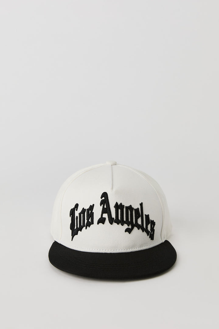 City Embroidered Two Tone Snapback Hat