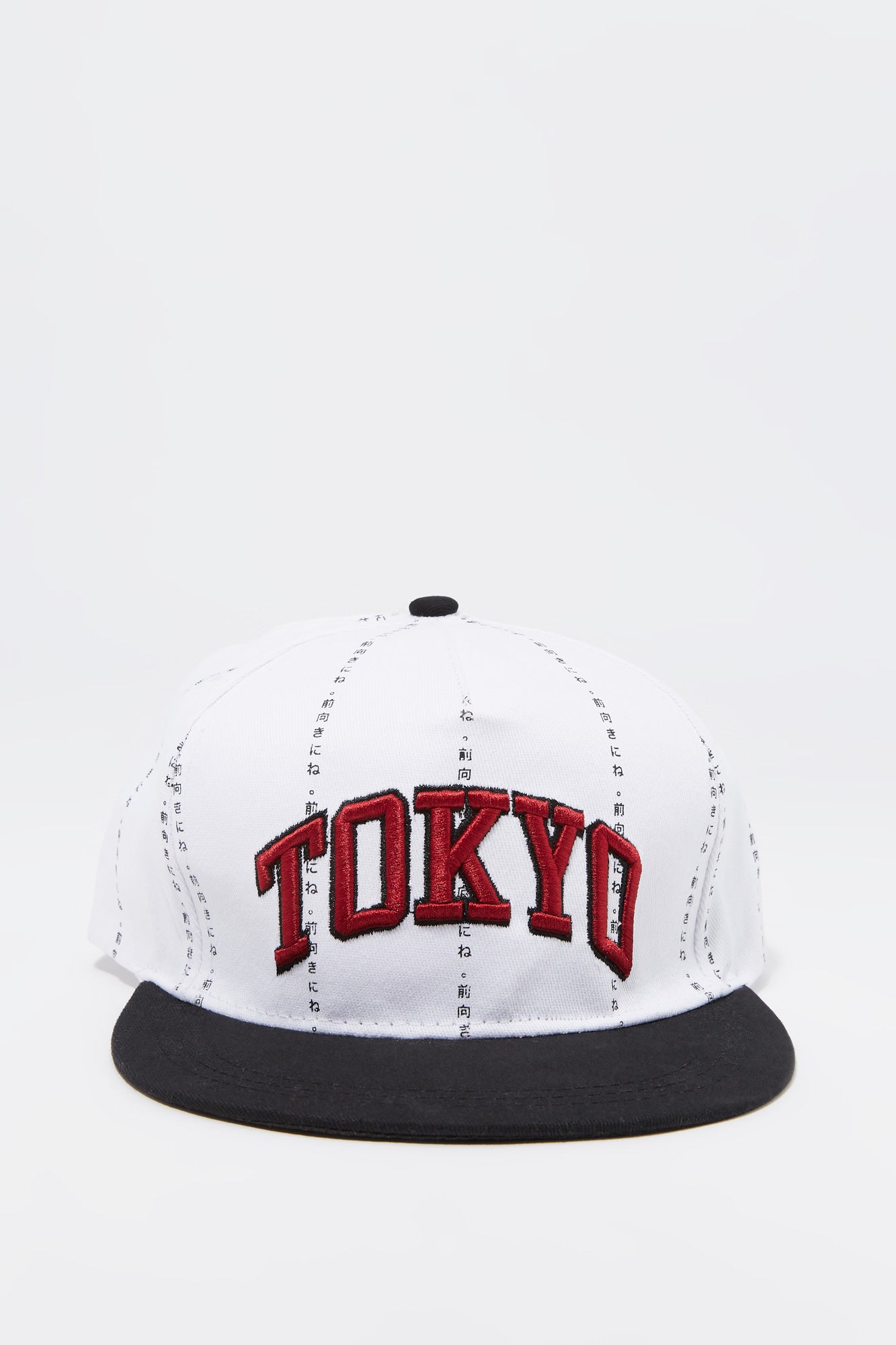 Casquette réglable avec motif brodé Tokyo