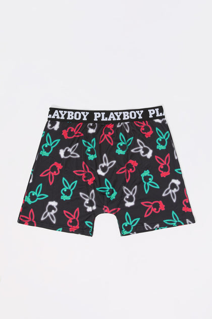 Playboy Christmas Print Boxer Brief