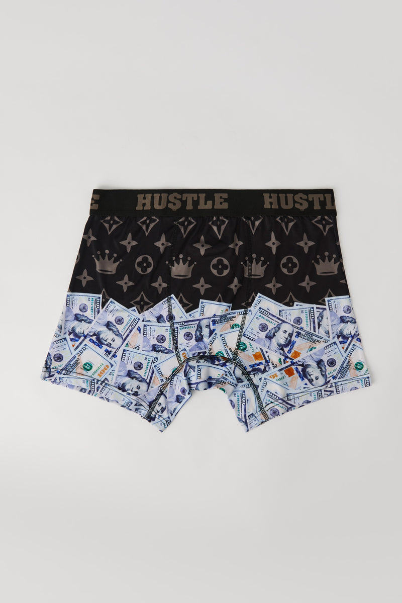 Caleçon à imprimé Hustle