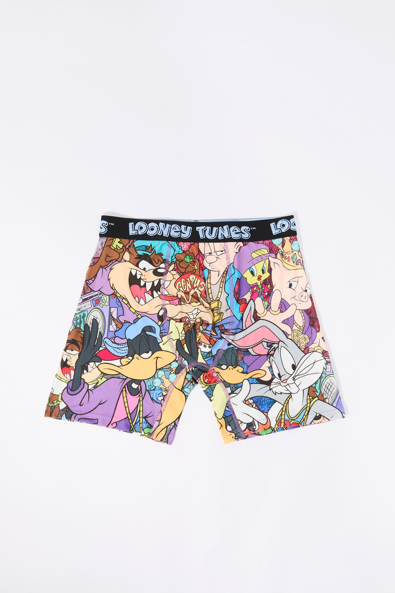 Hawaiian SpongeBob Print Boxer Brief