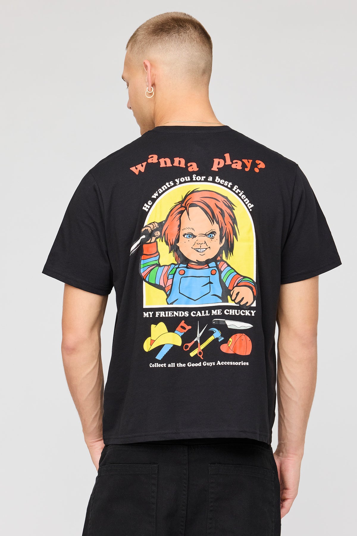 T-shirt à imprimé Chucky 