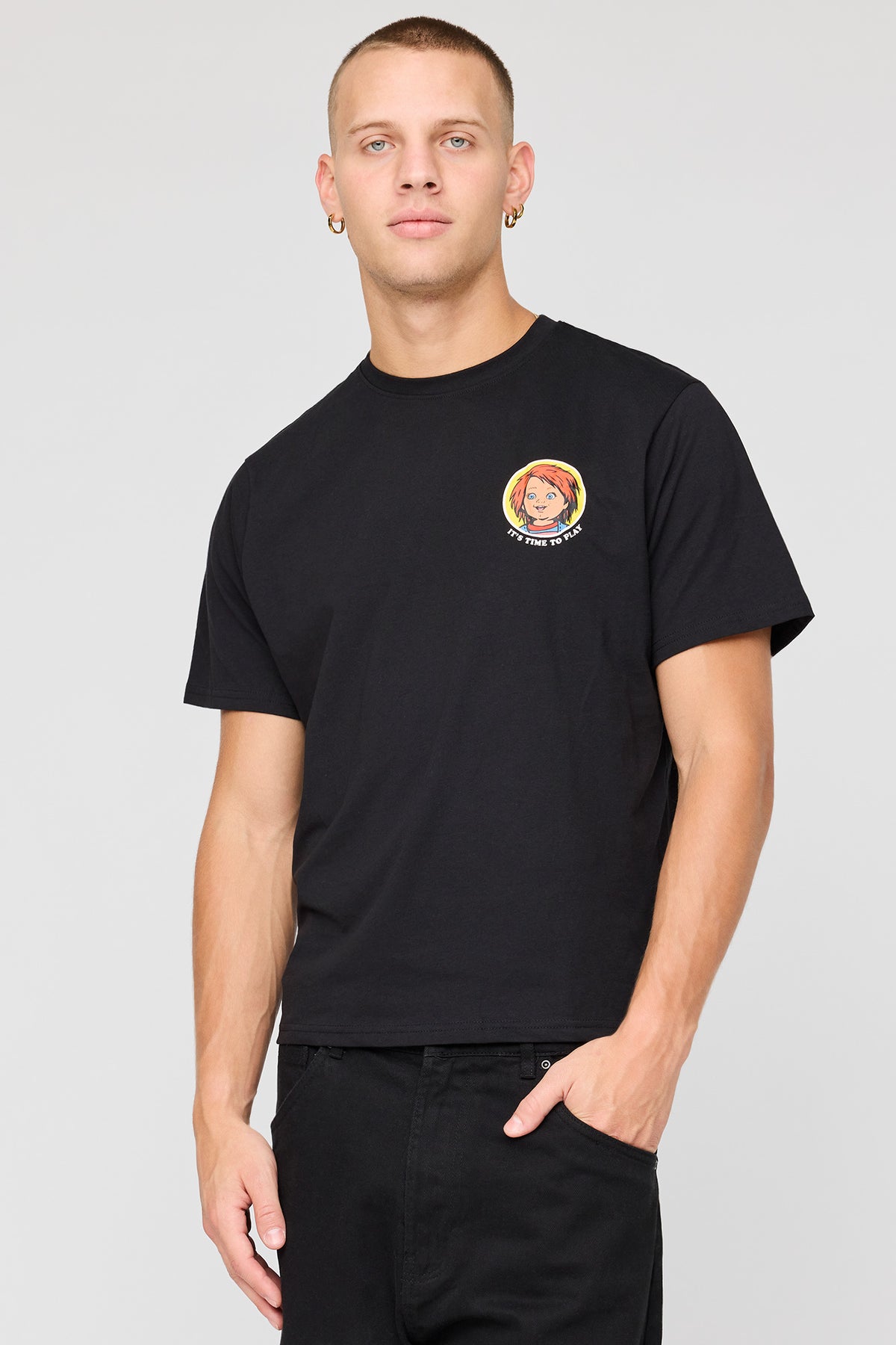 Vue alternative 2. T-shirt à imprimé Chucky 