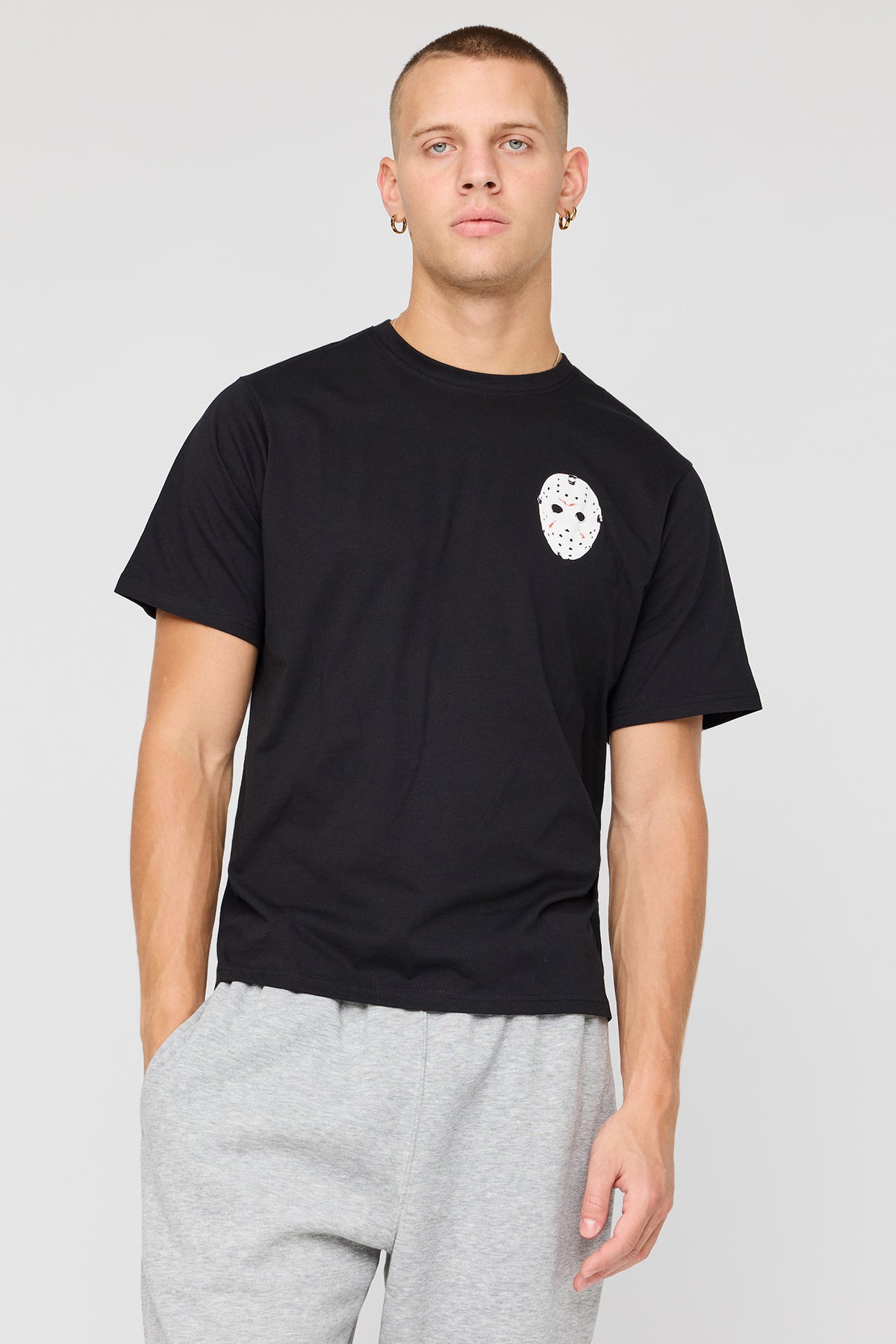 Alt View 2. Friday the 13th Graphic T-Shirt - Black