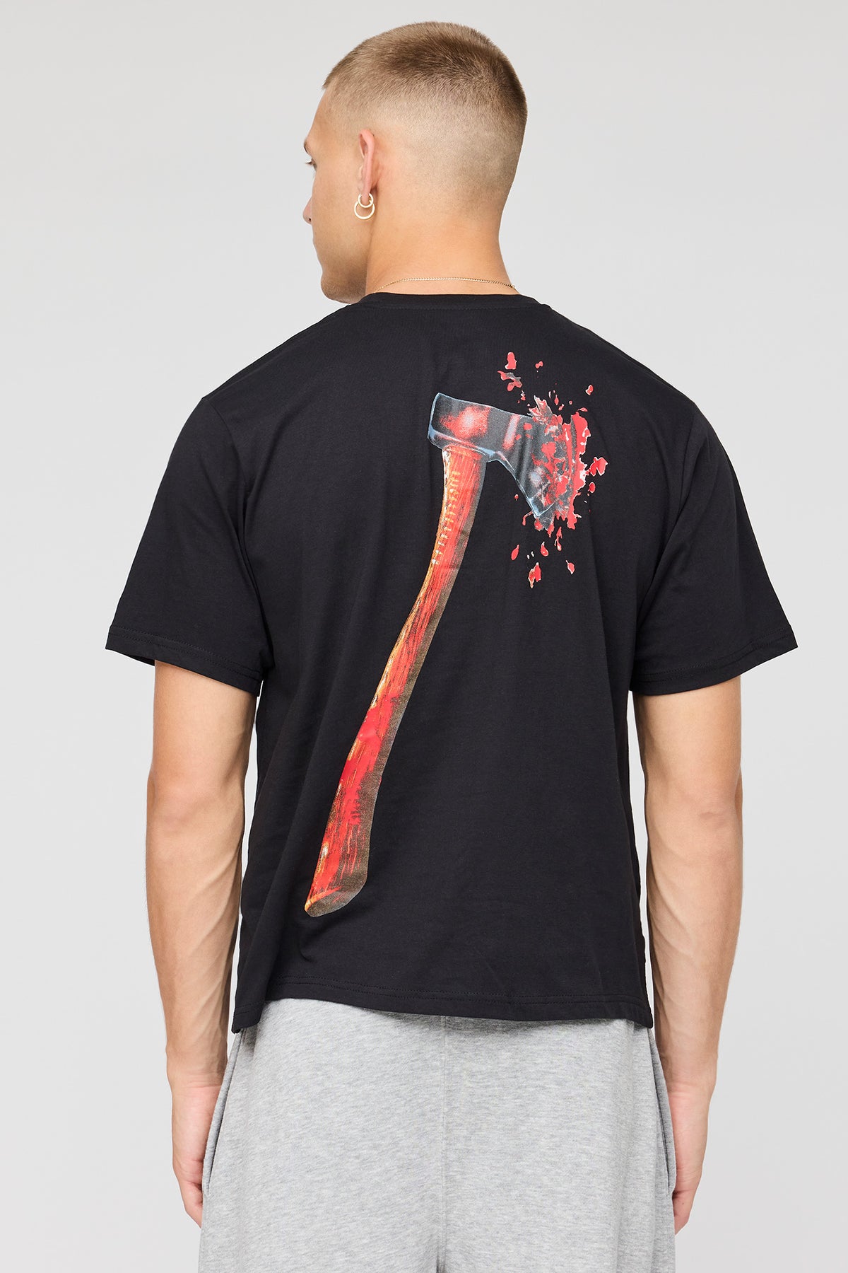 Alt View 2. Friday the 13th Graphic T-Shirt - Pure Black