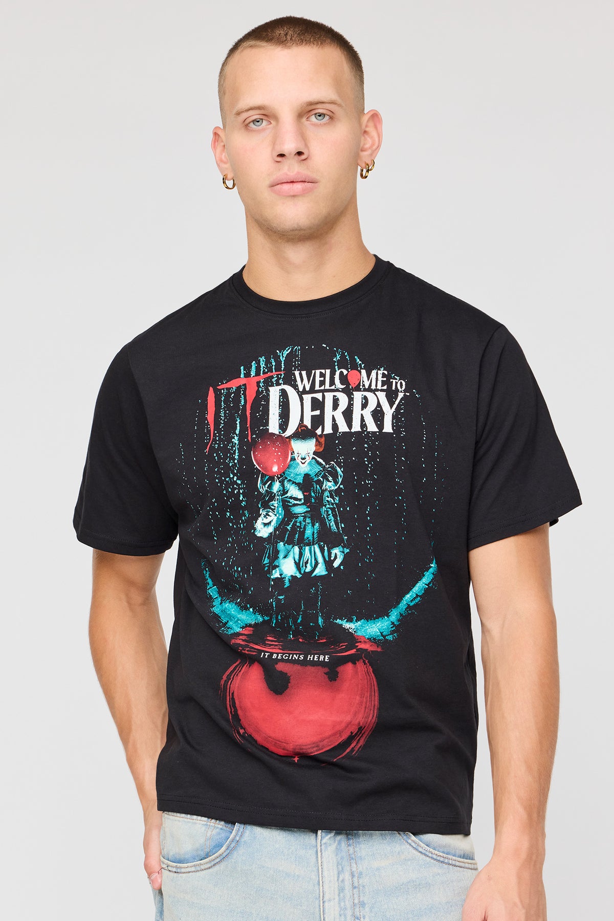 T-shirt à imprimé IT 