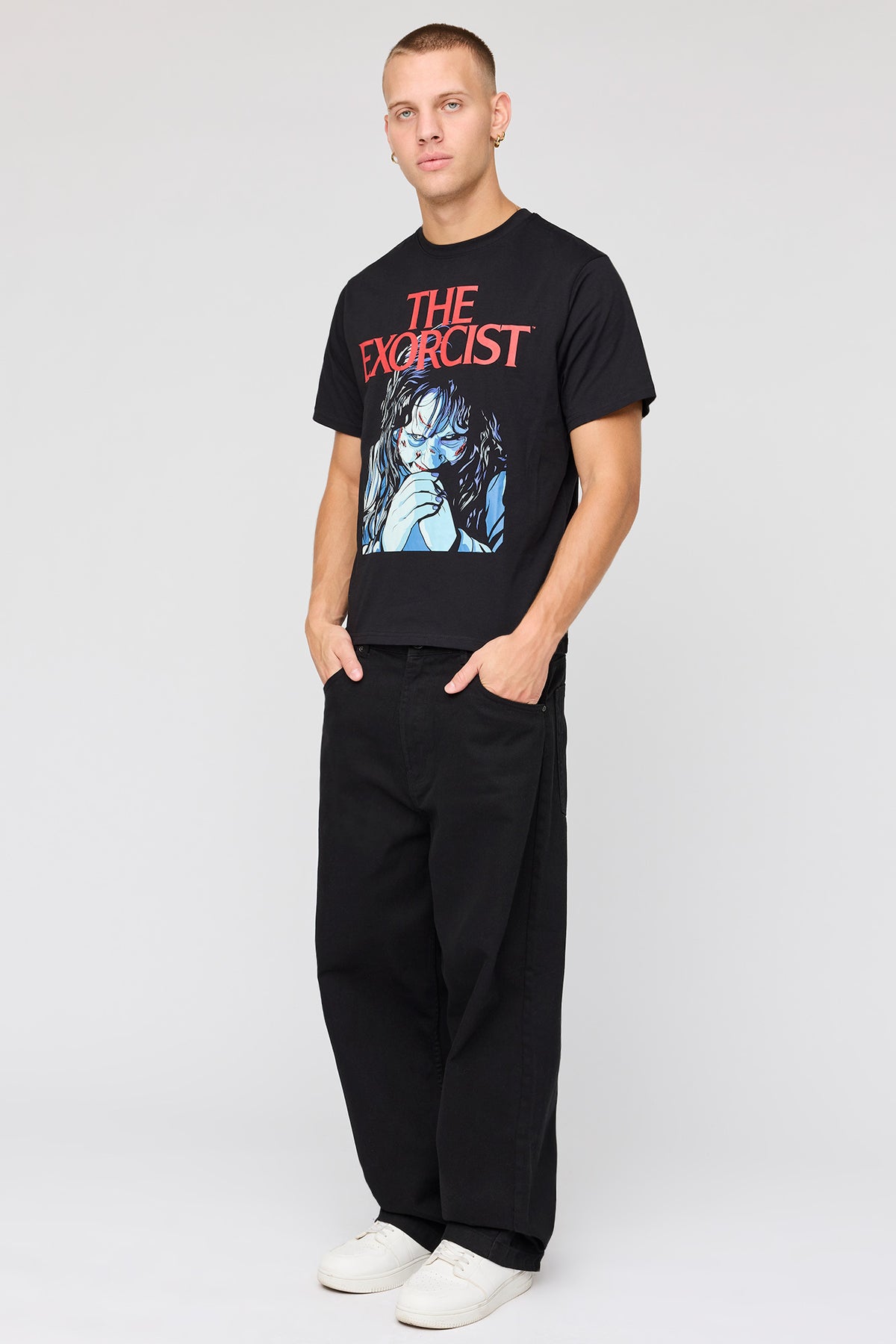 Vue alternative 3. T-shirt à imprimé The Exorcist 