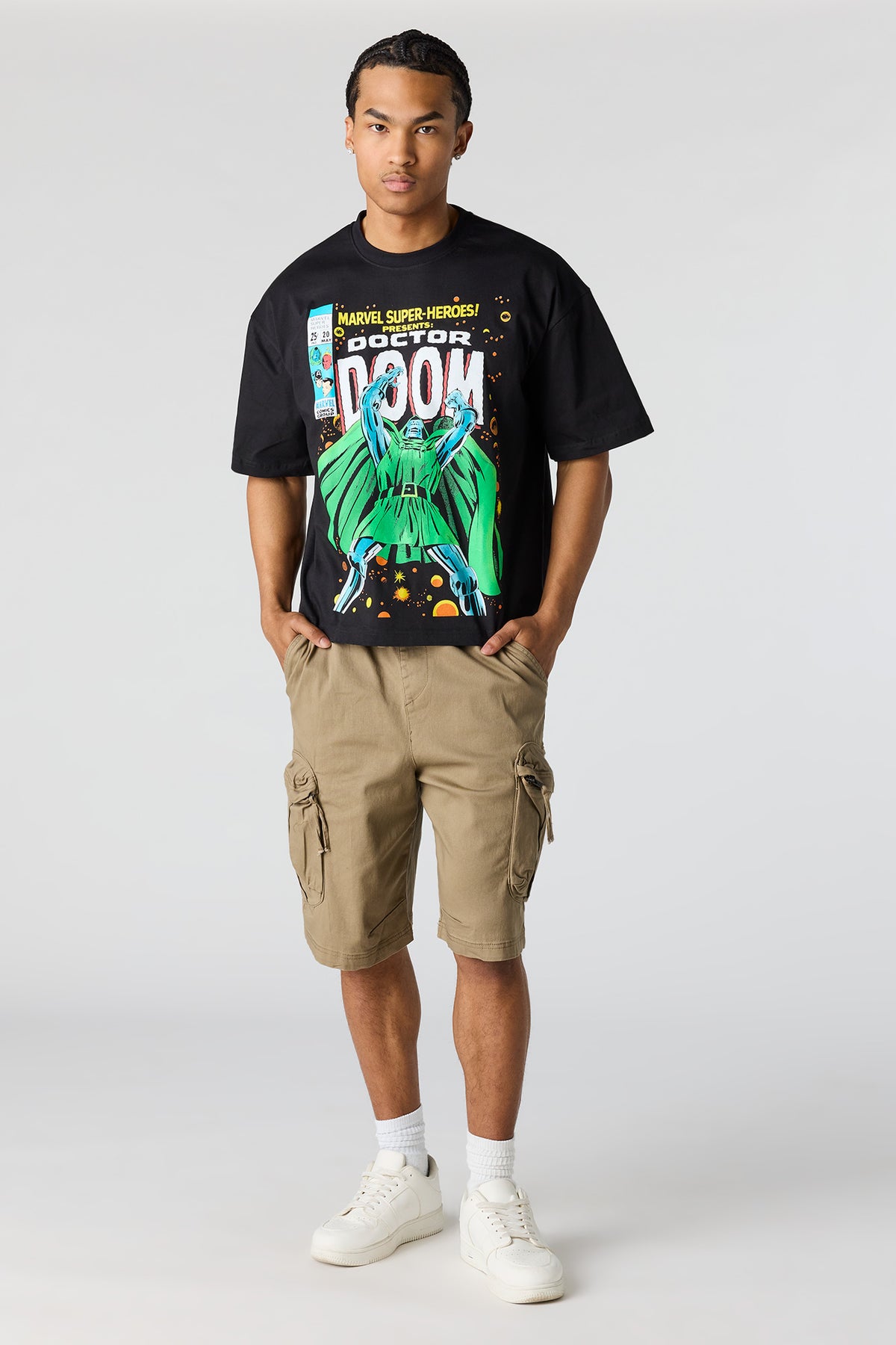 Vue alternative 3. T-shirt à imprimé Doctor Doom