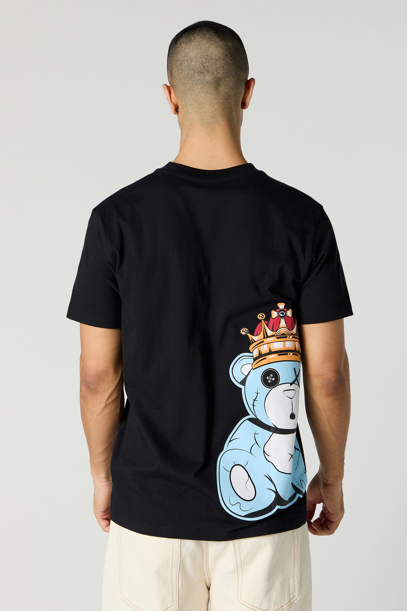 T-shirt à imprimé King Teddy