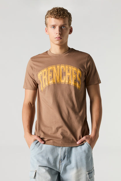 T-shirt à imprimé Trenches