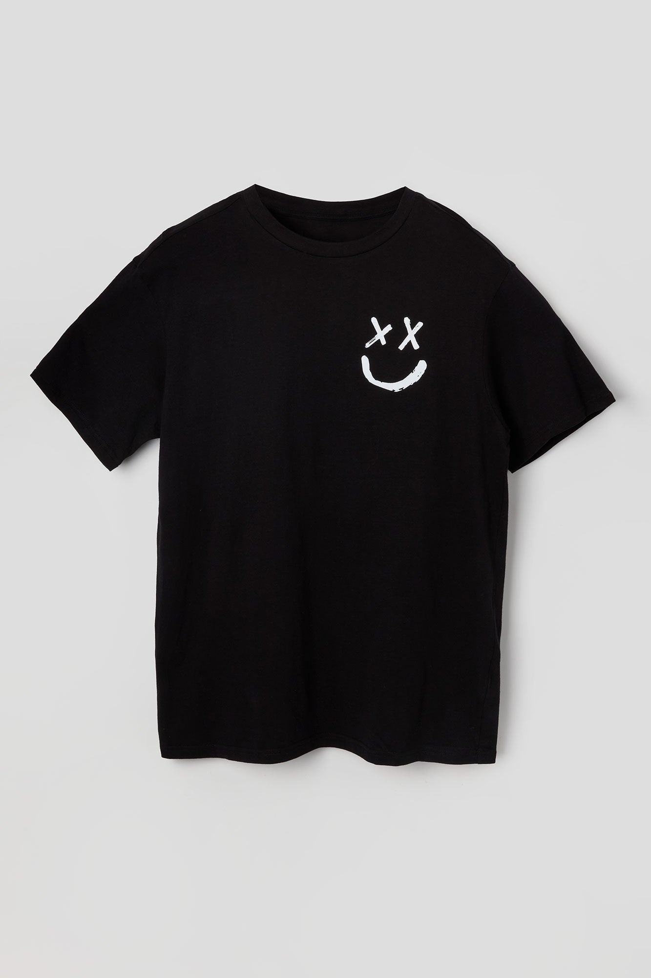 T-shirt à imprimé Smiley Face