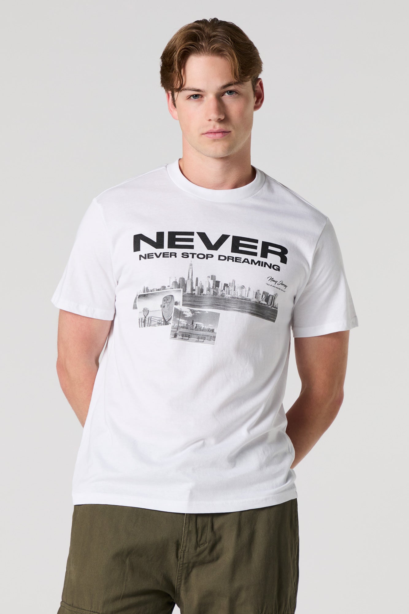 Never Stop Dreaming Graphic T-Shirt