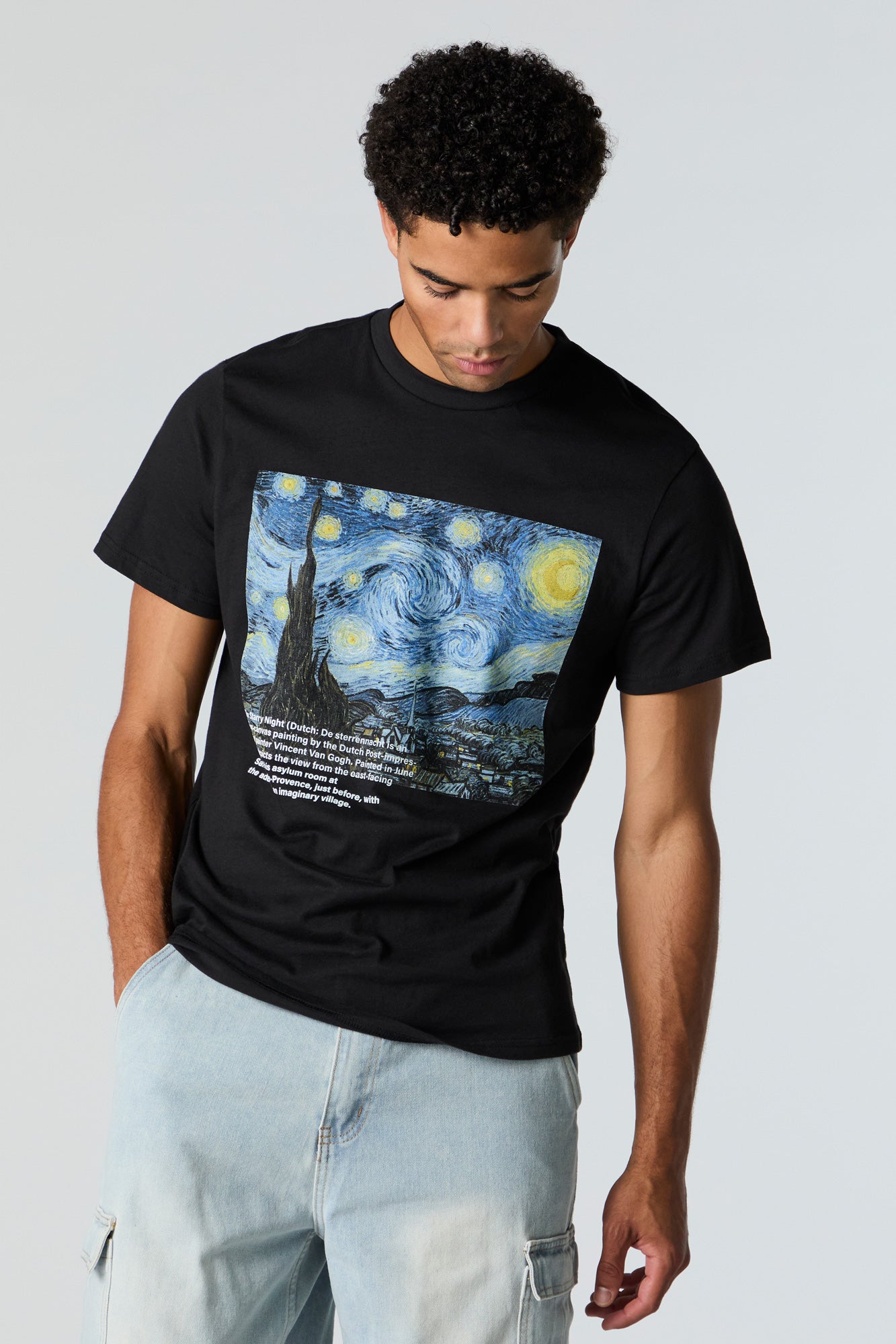 T-shirt à imprimé Starry Night