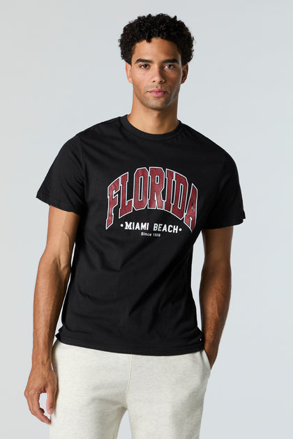 T-shirt à imprimé Florida