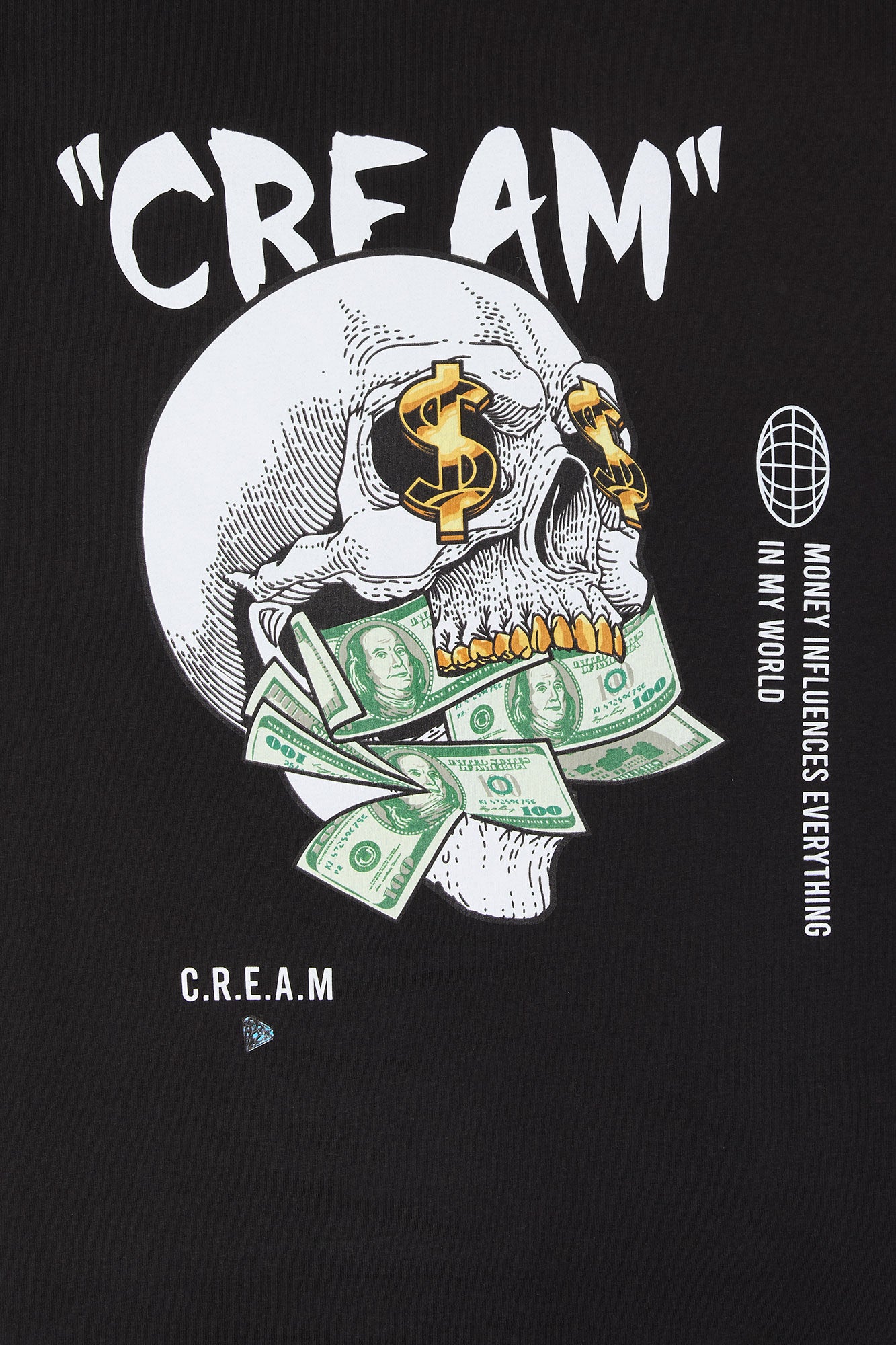 Cream Graphic T-Shirt