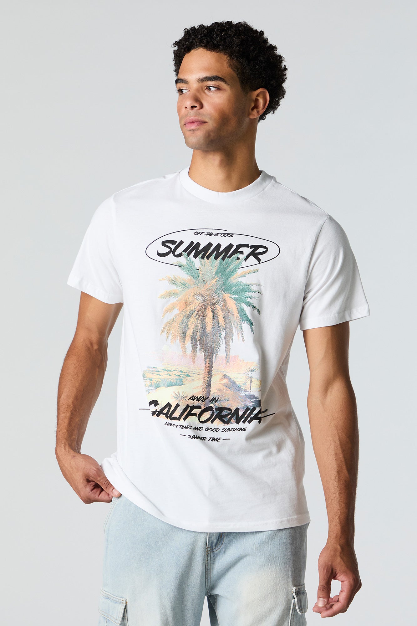 T-shirt à imprimé California Summer