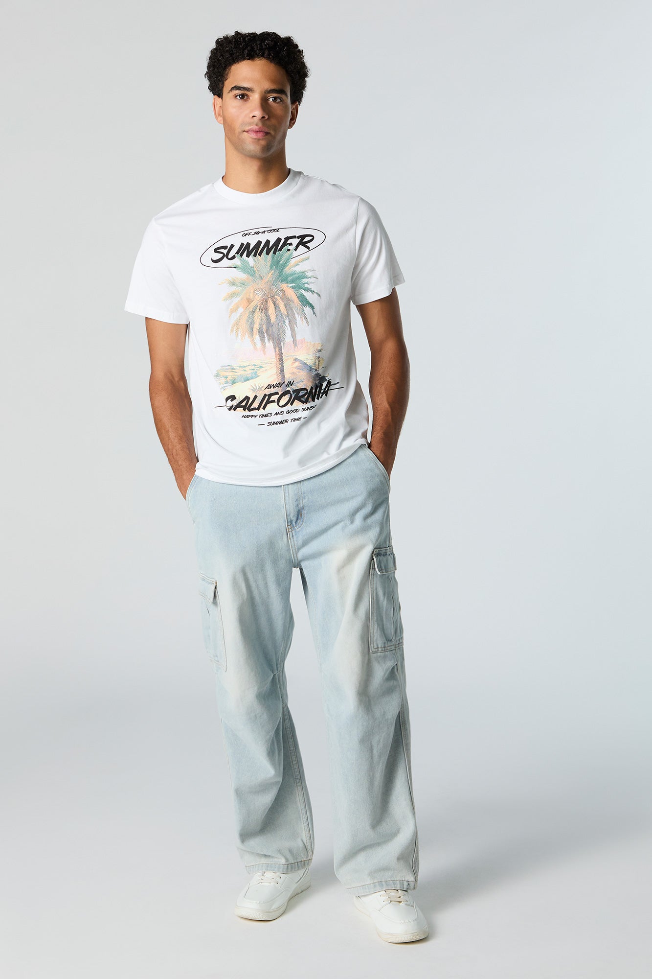 California Summer Graphic T-Shirt