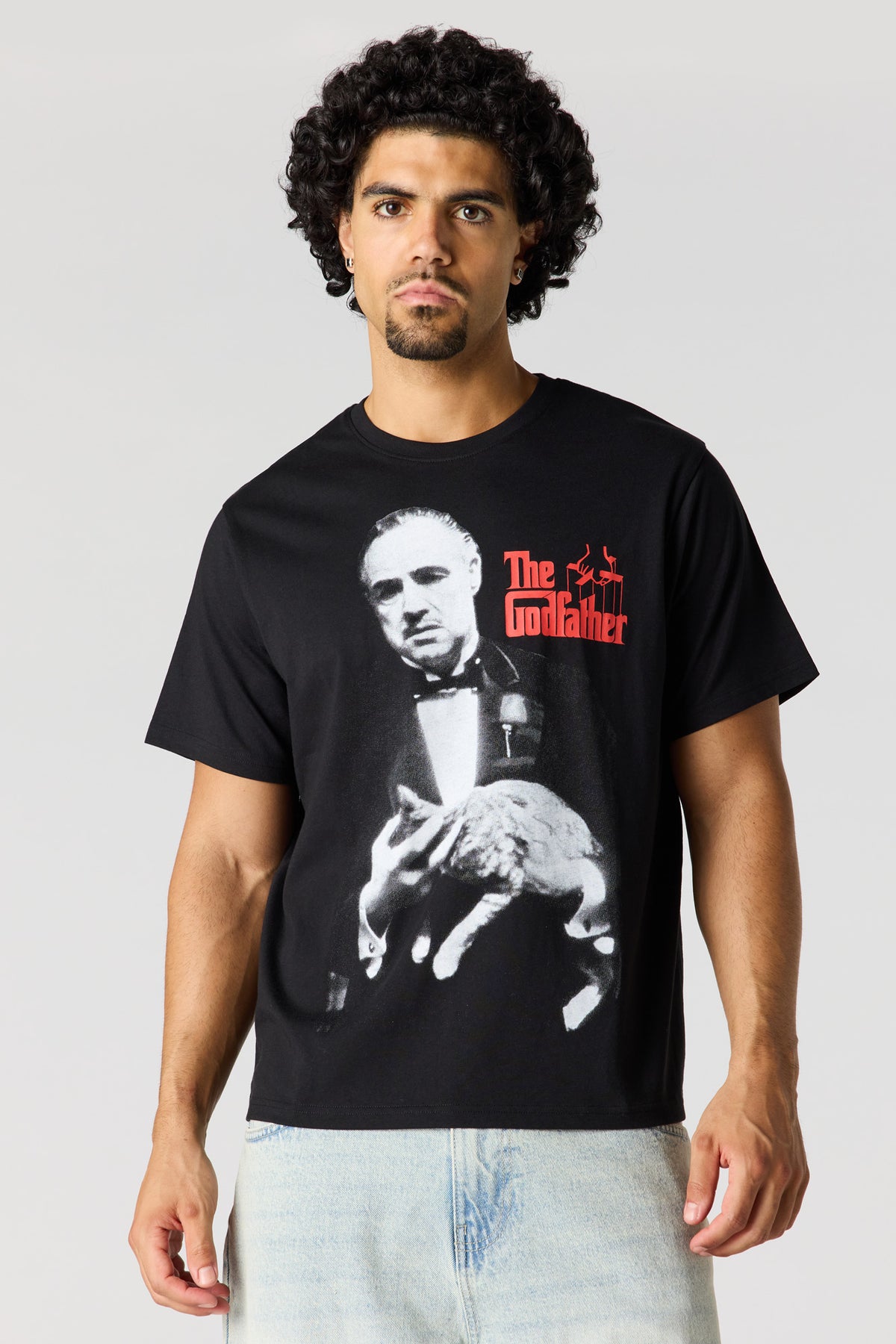 The Godfather Graphic T-Shirt - Black