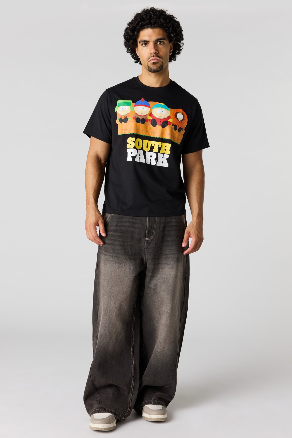 Alt View 3. South Park Graphic T-Shirt - Black