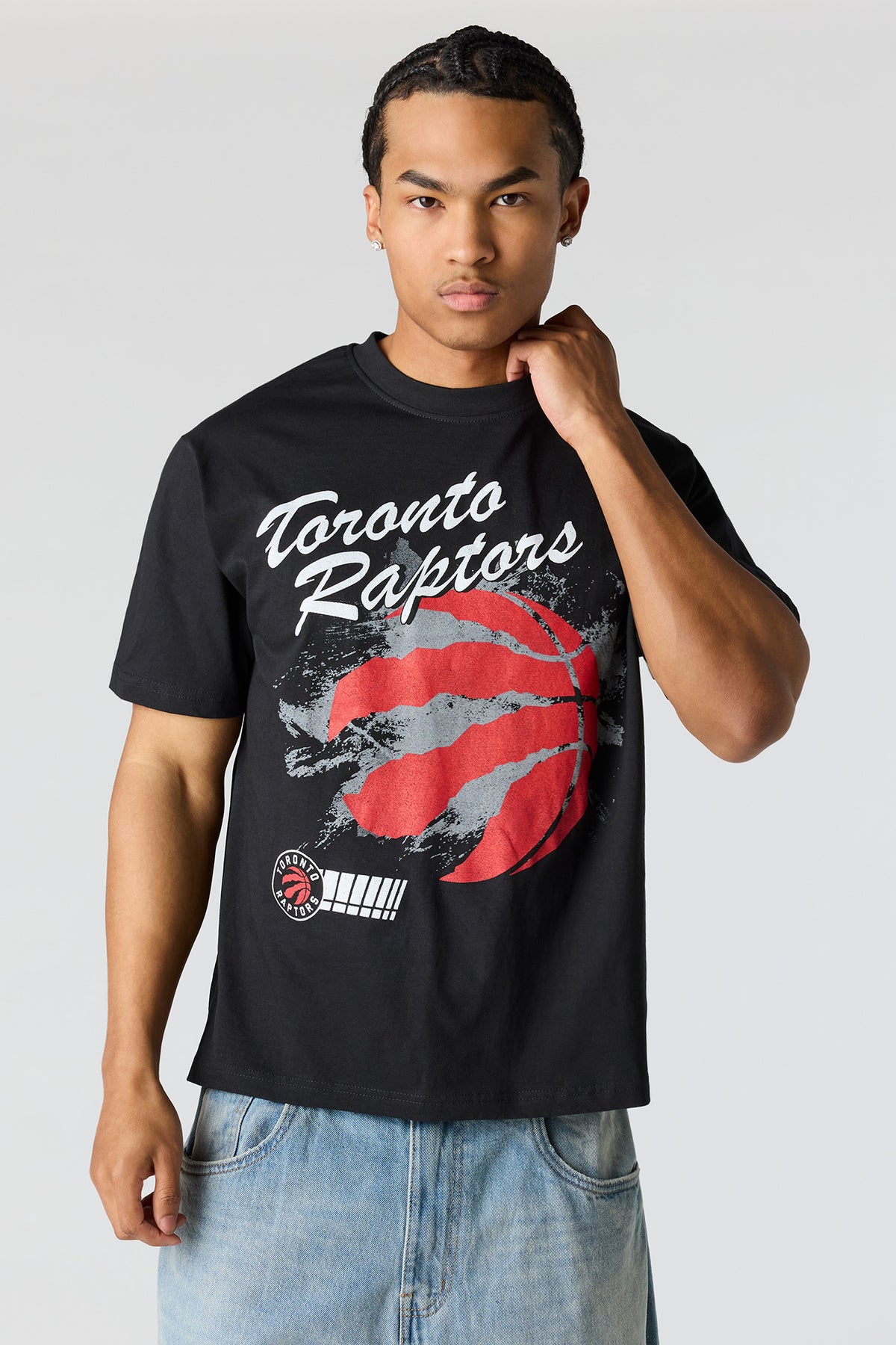 T-shirt à imprimé Raptors