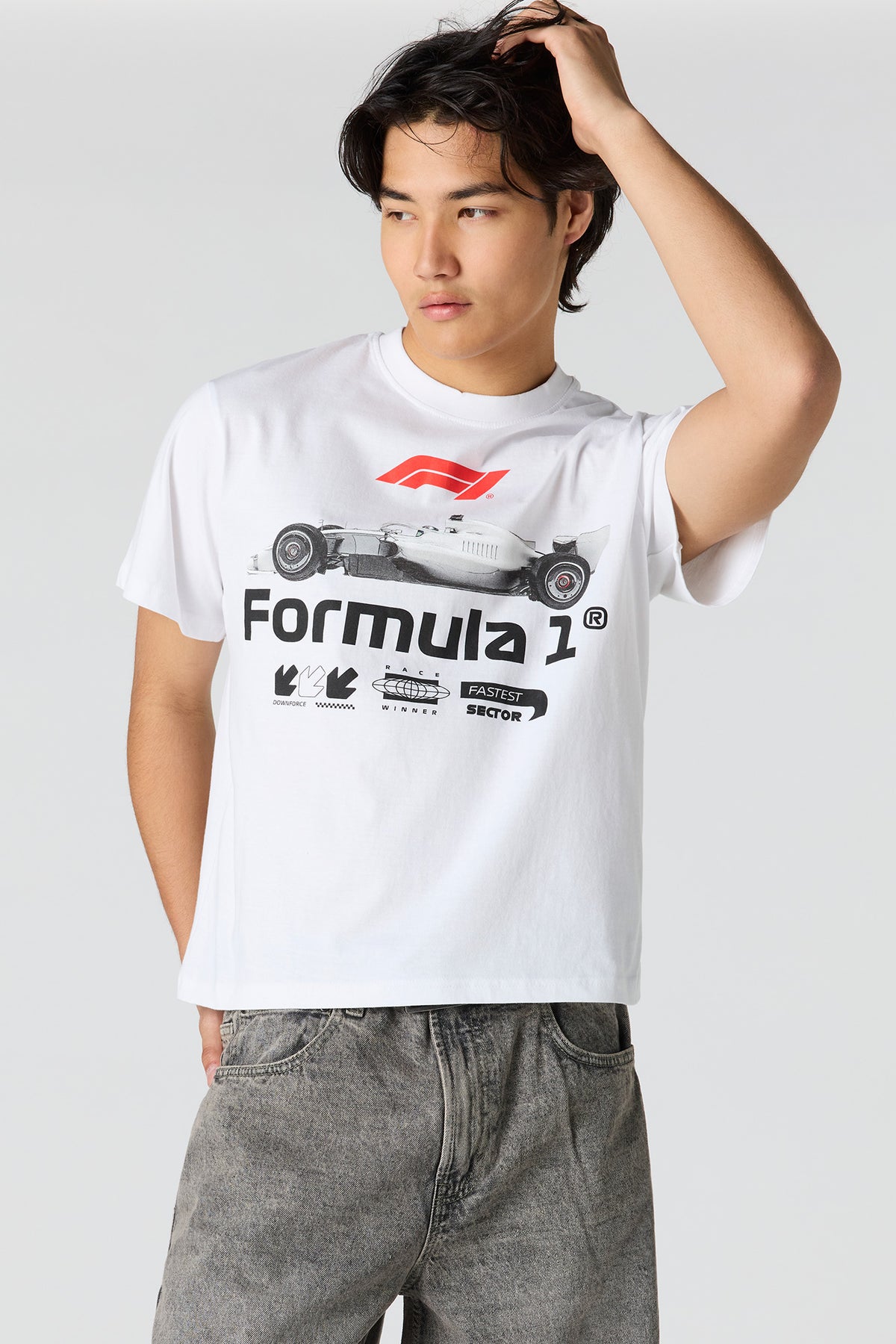 Formula 1 Graphic T-Shirt - White