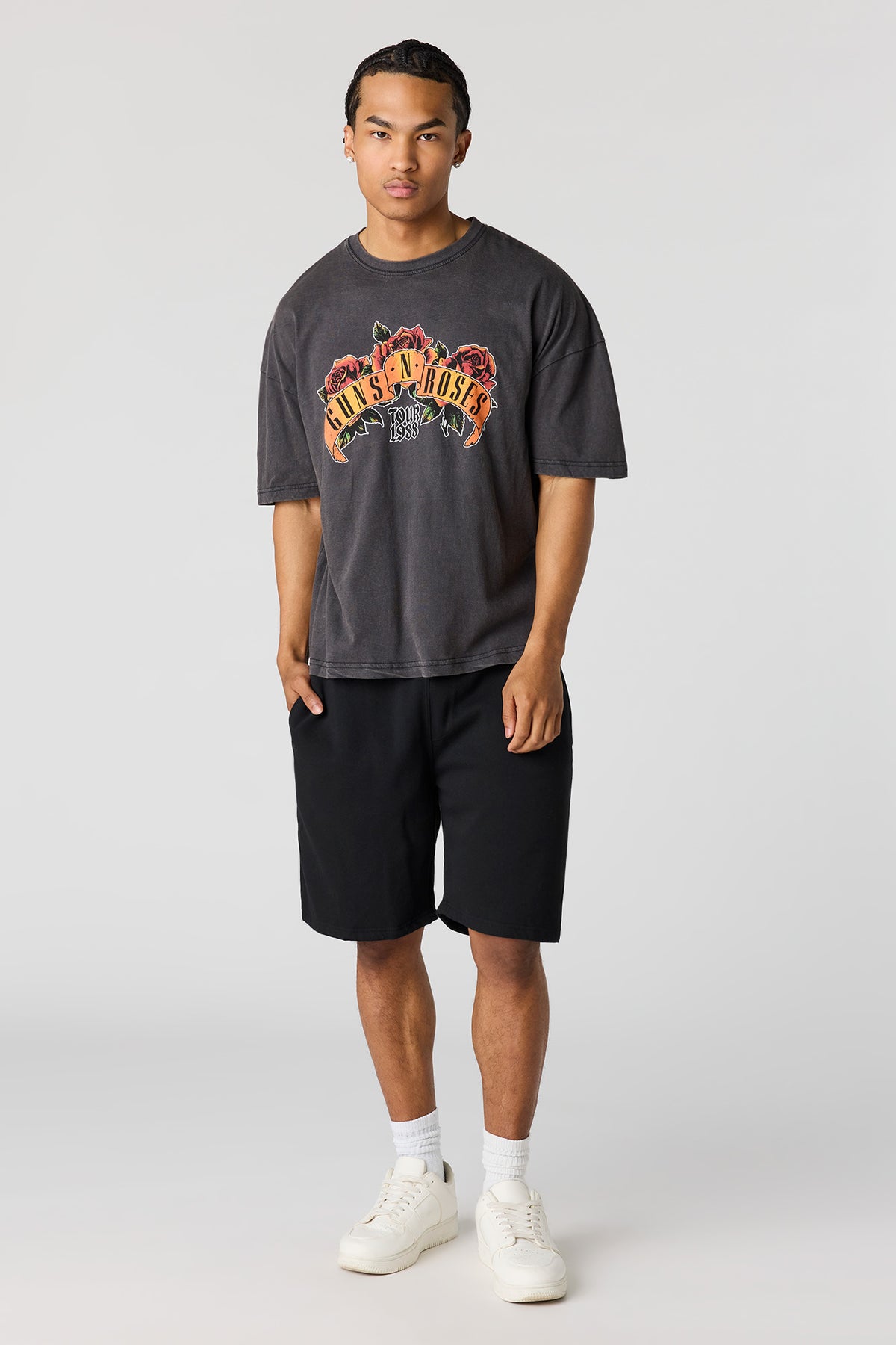 Alt View 3. Guns N Roses Graphic T-Shirt - Black
