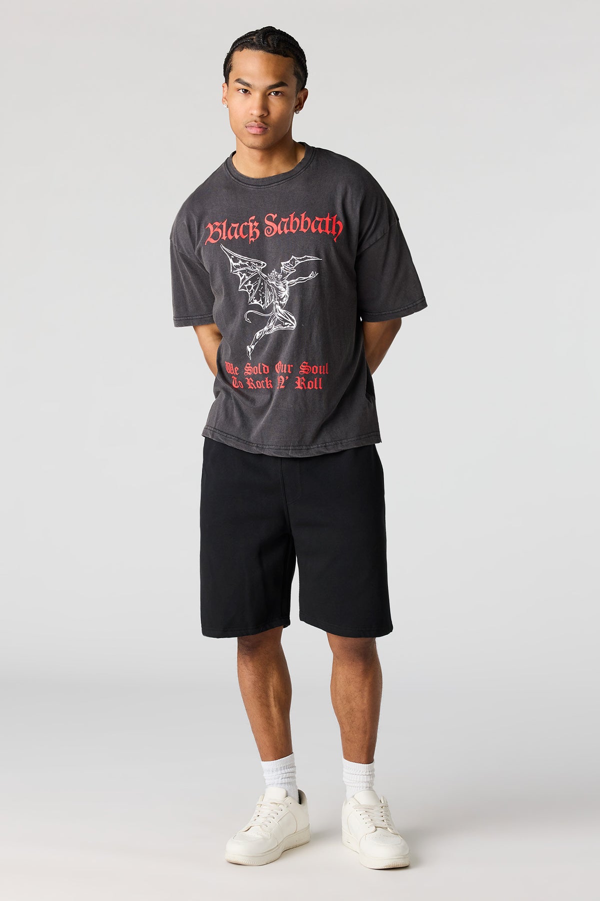 Alt View 3. Black Sabbath Graphic T-Shirt - Black
