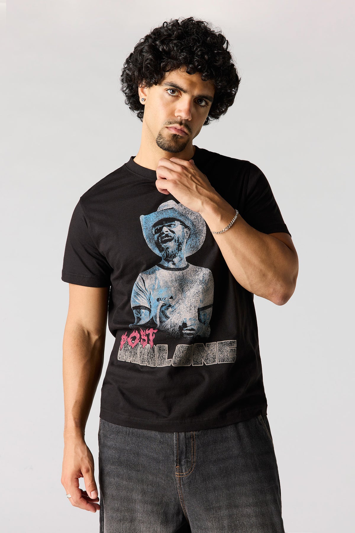 Post Malone Graphic T-Shirt - Black