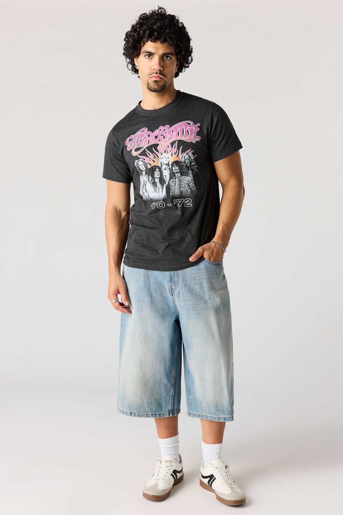 Vue alternative 3. T-shirt à imprimé Aerosmith
