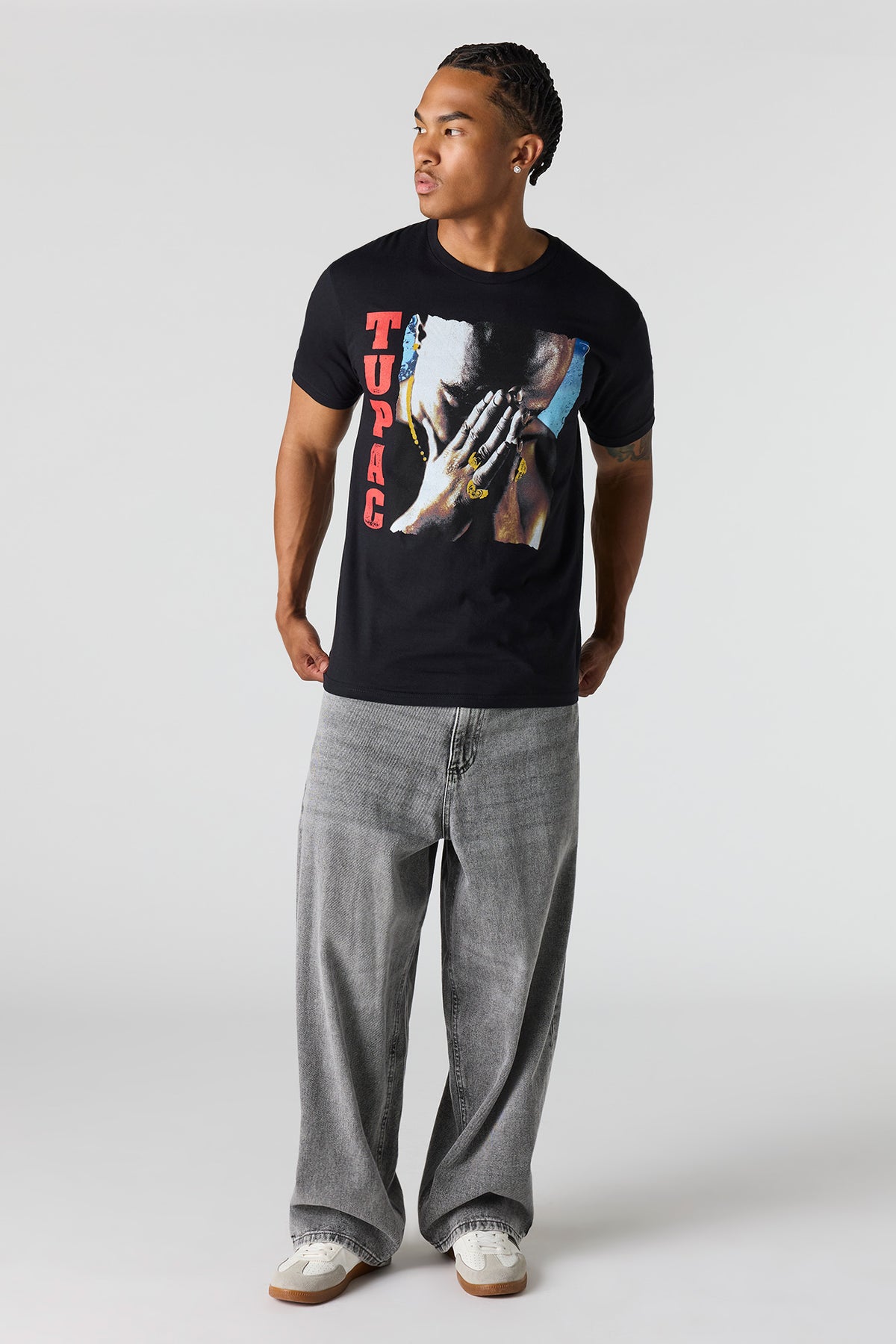 Vue alternative 3. T-shirt à imprimé Tupac